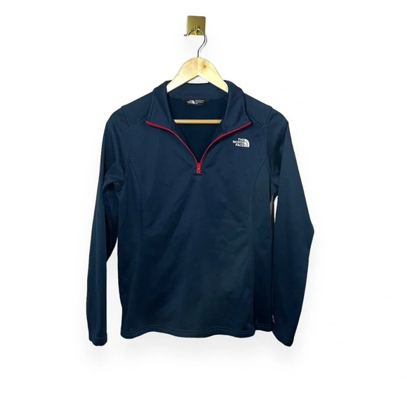 The North Face Women’s TKA Glacier Quarter Zip in Navy Size M - Picture 1 of 10